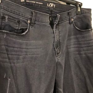 Loft Relaxed Skinny Jeans